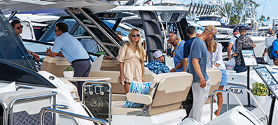 Aquila Customers at the Fort Lauderdale International Boat Show