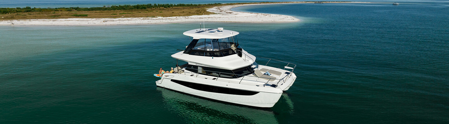 The All-New Aquila 42 Yacht Power Catamaran is Here