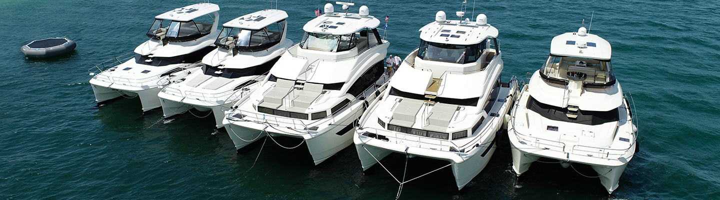 Hull Shield and Aquila Power Catamarans